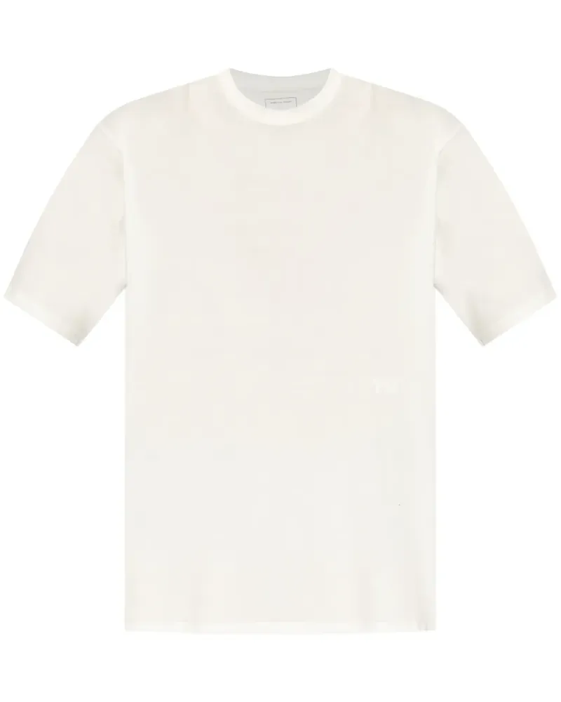 Y-3 T-Shirt mit Logo-Print - Weiß Weiß