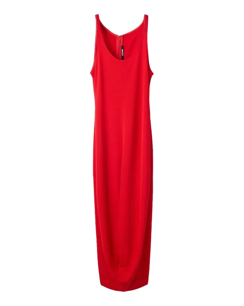 Jacquemus Asymmetrisches Kleid - Rot Rot
