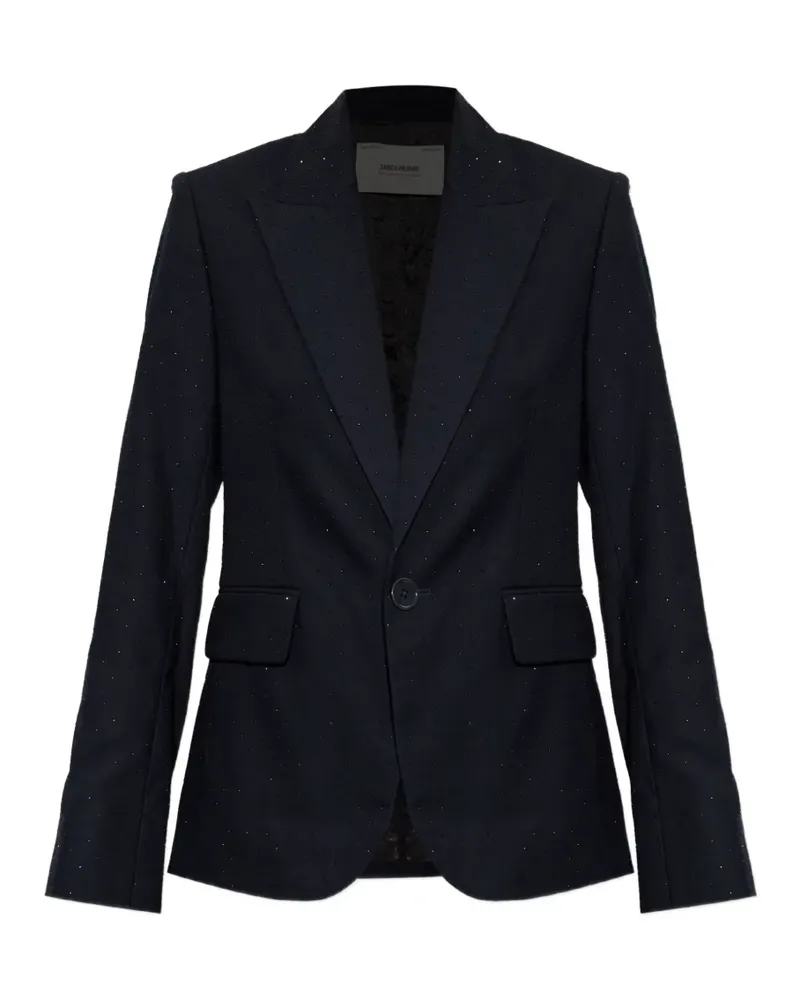 Zadig & Voltaire Blazer mit Kristallen - Schwarz Schwarz