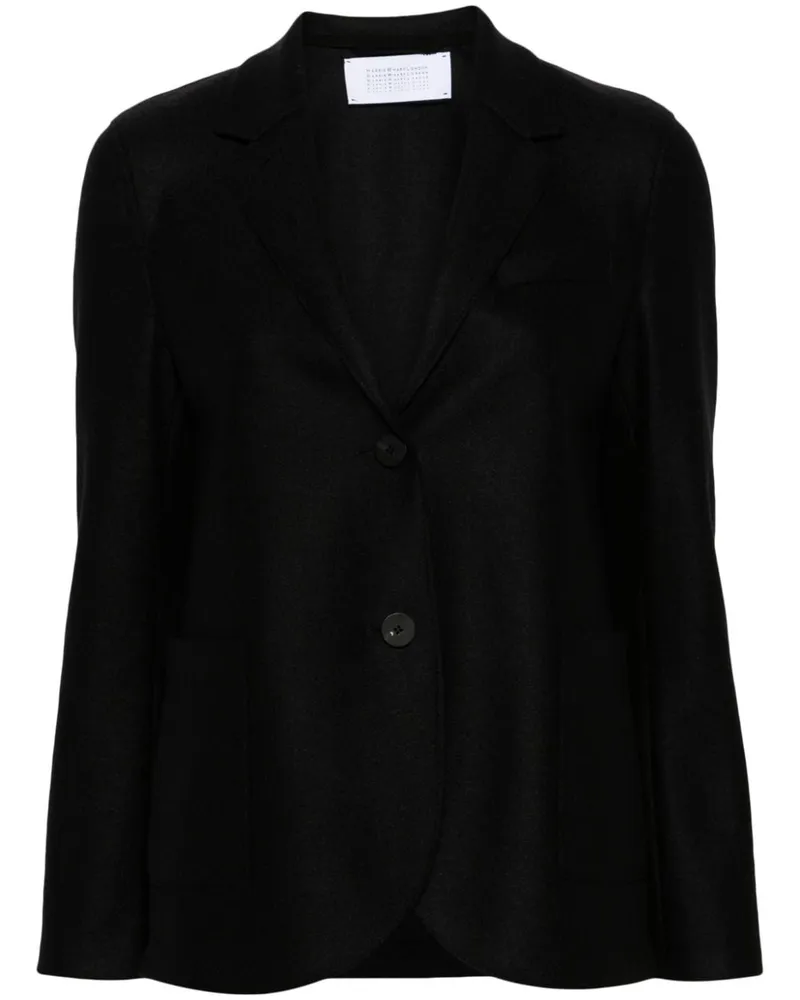 Harris Wharf London Jacke aus Wolle - Schwarz Schwarz