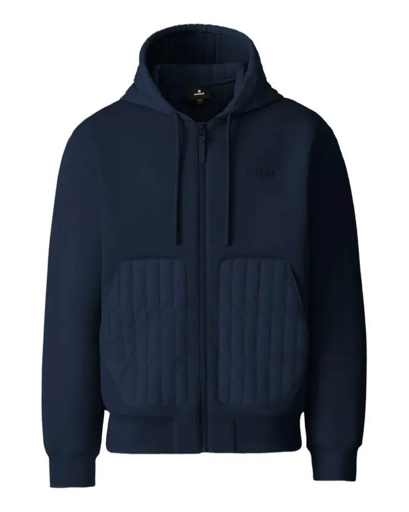 Mackage Cruz quilted hoodie - Blau Blau