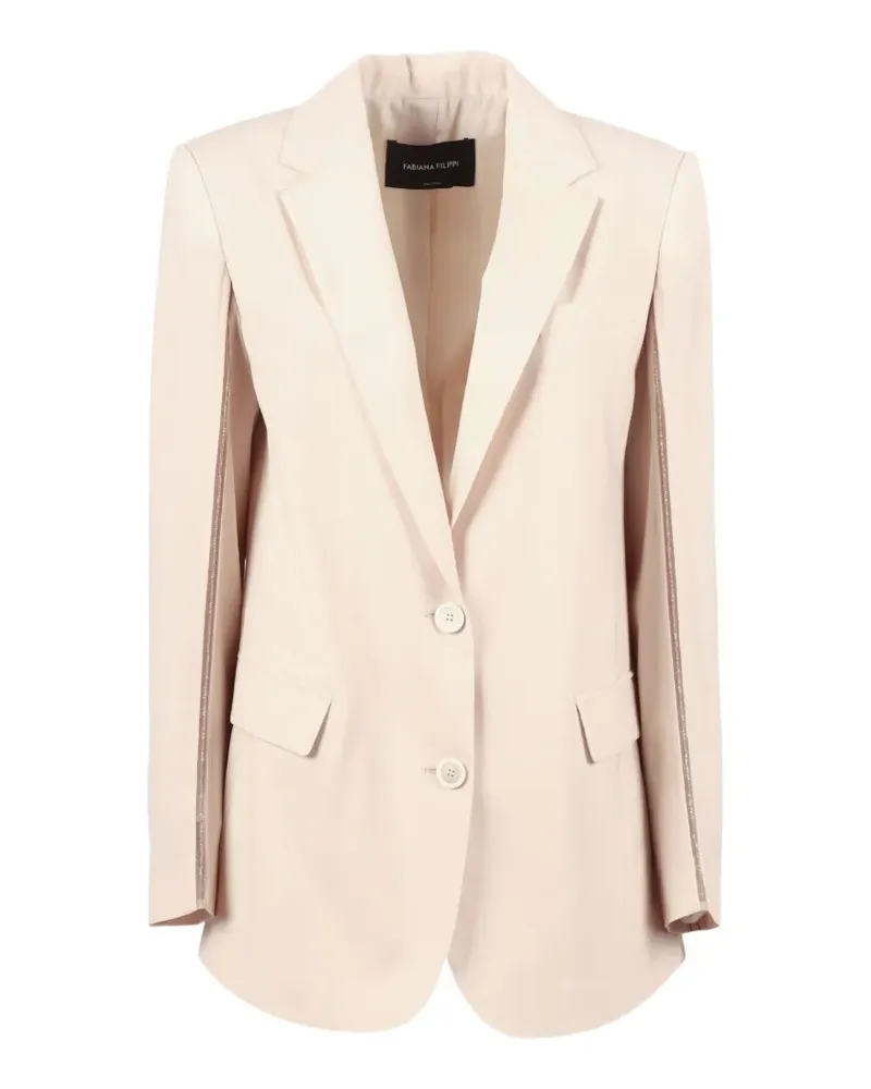 Fabiana Filippi Verzierter Oversized-Blazer - Rosa Rosa