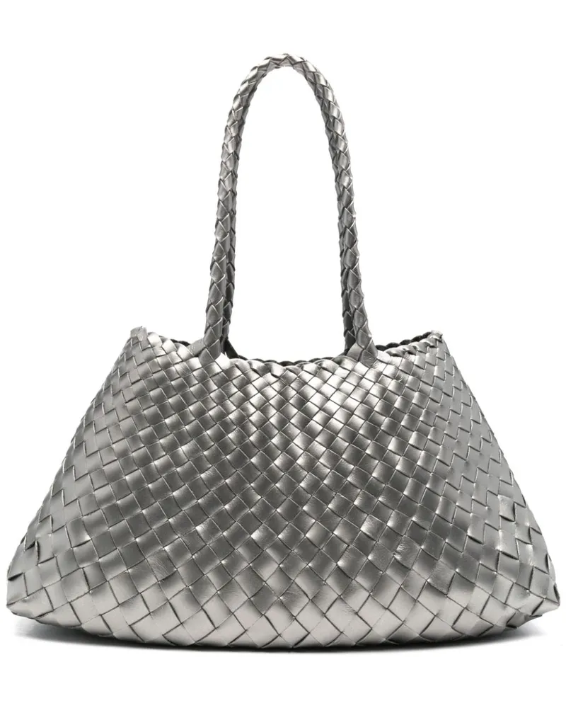 Dragon Diffusion Große Santa Croce Handtasche - Silber Silber