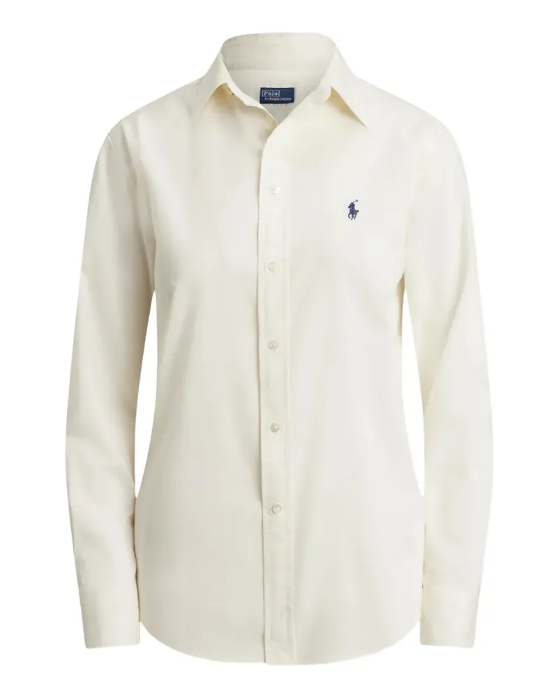 Ralph Lauren Classic Fit Hemd aus Baumwolltwill - Nude Nude
