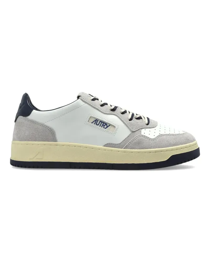 AUTRY Medalist suede-panel sneakers - Weiß Weiß
