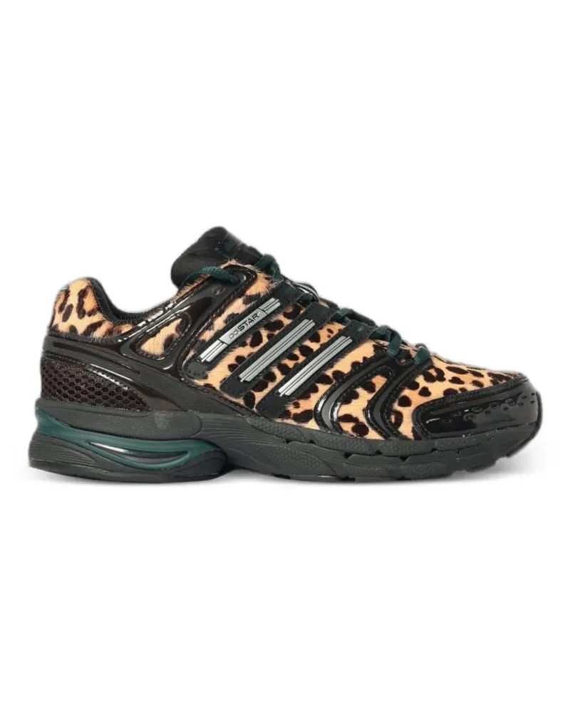 adidas Adistar Control Sneakers mit Animal-Print - Schwarz Schwarz