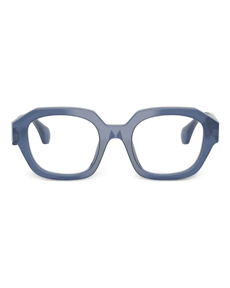 Alain Mikli Brille mit geometrischem Gestell - Blau Blau