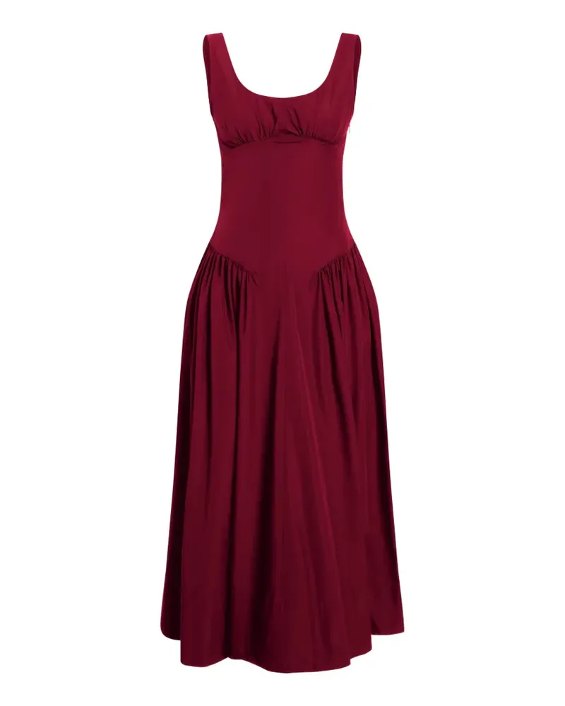 Proenza Schouler Gerafftes Kendall Kleid - Rot Rot