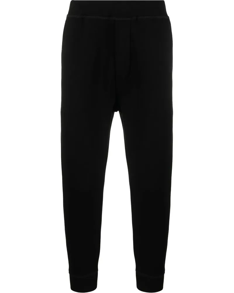 Dsquared2 Schmal zulaufende Jogginghose - Schwarz Schwarz