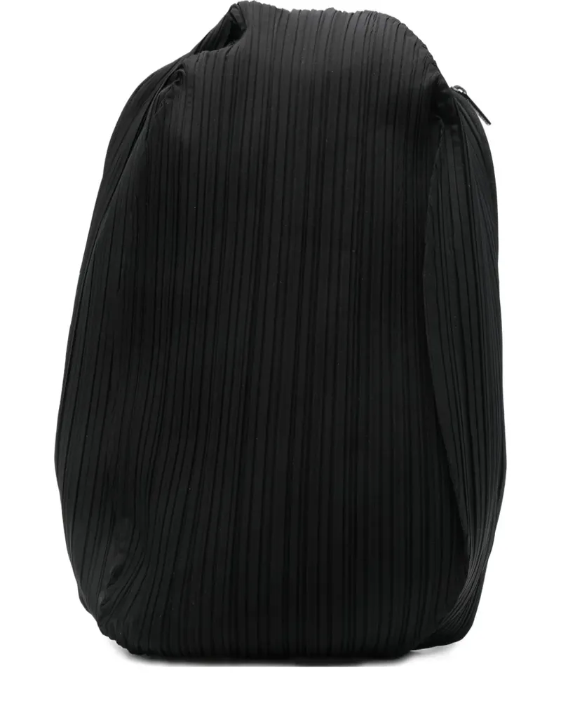 Issey Miyake Plissierter Rucksack - Blau Blau