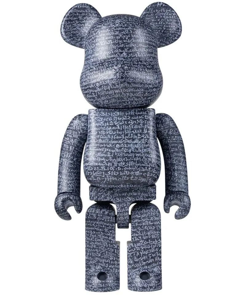 Medicom Toy x The British Museum Rosetta Stone BE@RBRICK 1000% Figur Blau