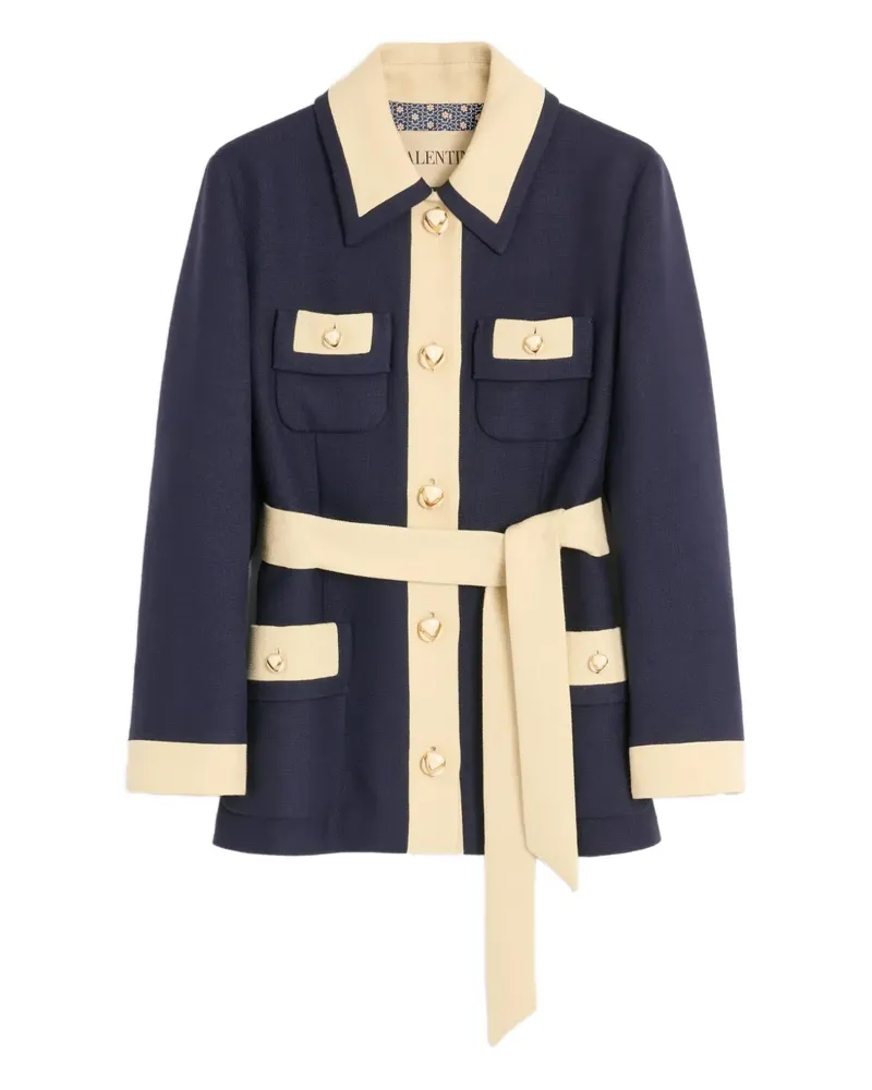 Valentino Garavani Klassische Cabanjacke - Blau Blau