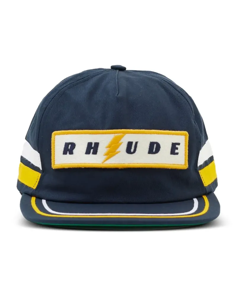 RHUDE Structured Hat 2 Baseballkappe - Blau Blau