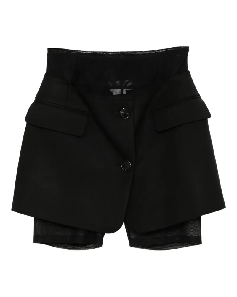 Monse tailored skort - Schwarz Schwarz