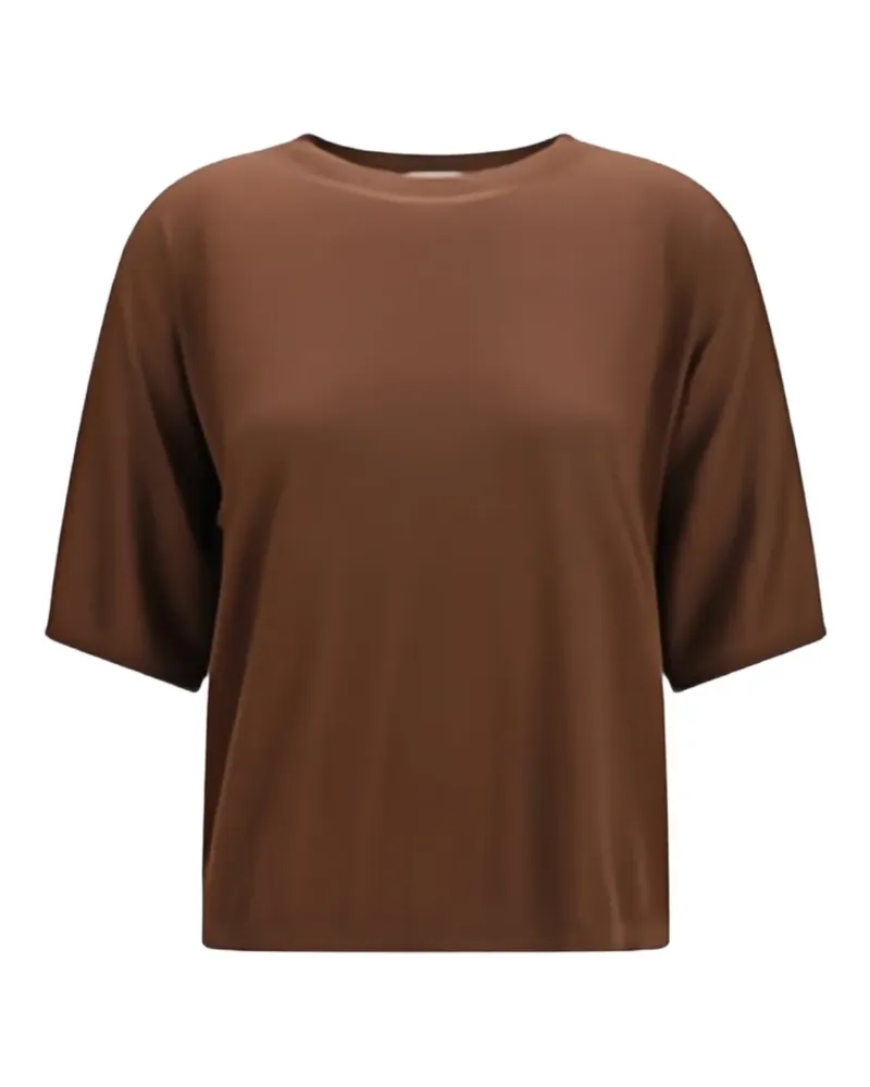 Brunello Cucinelli Klassisches T-Shirt - Braun Braun