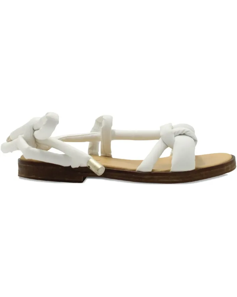 Maison Margiela knotted ankle-strap sandals - Weiß Weiß
