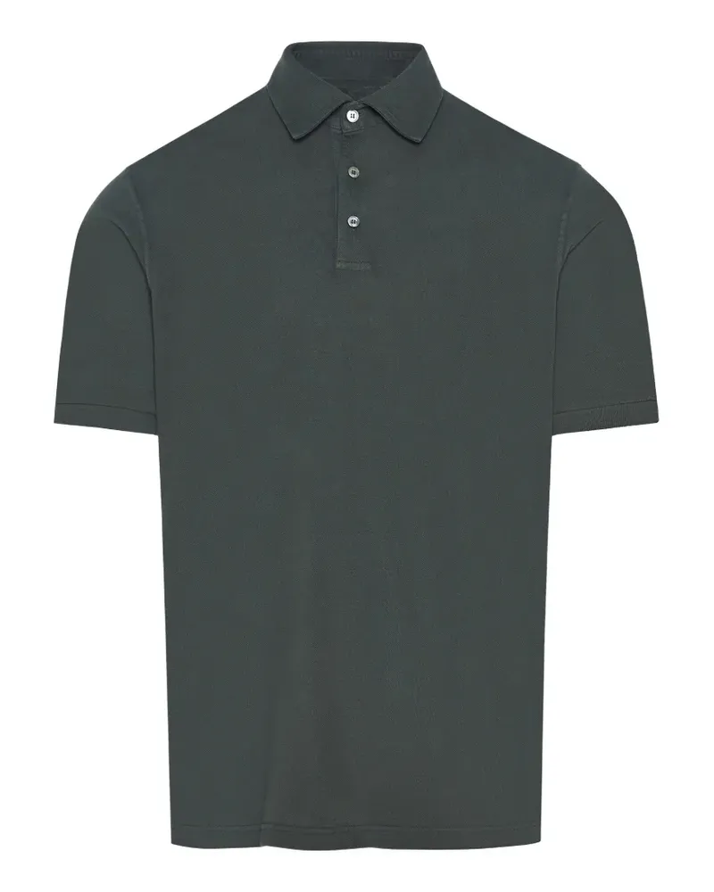 Fedeli Geknöpftes North Poloshirt - Grau Grau