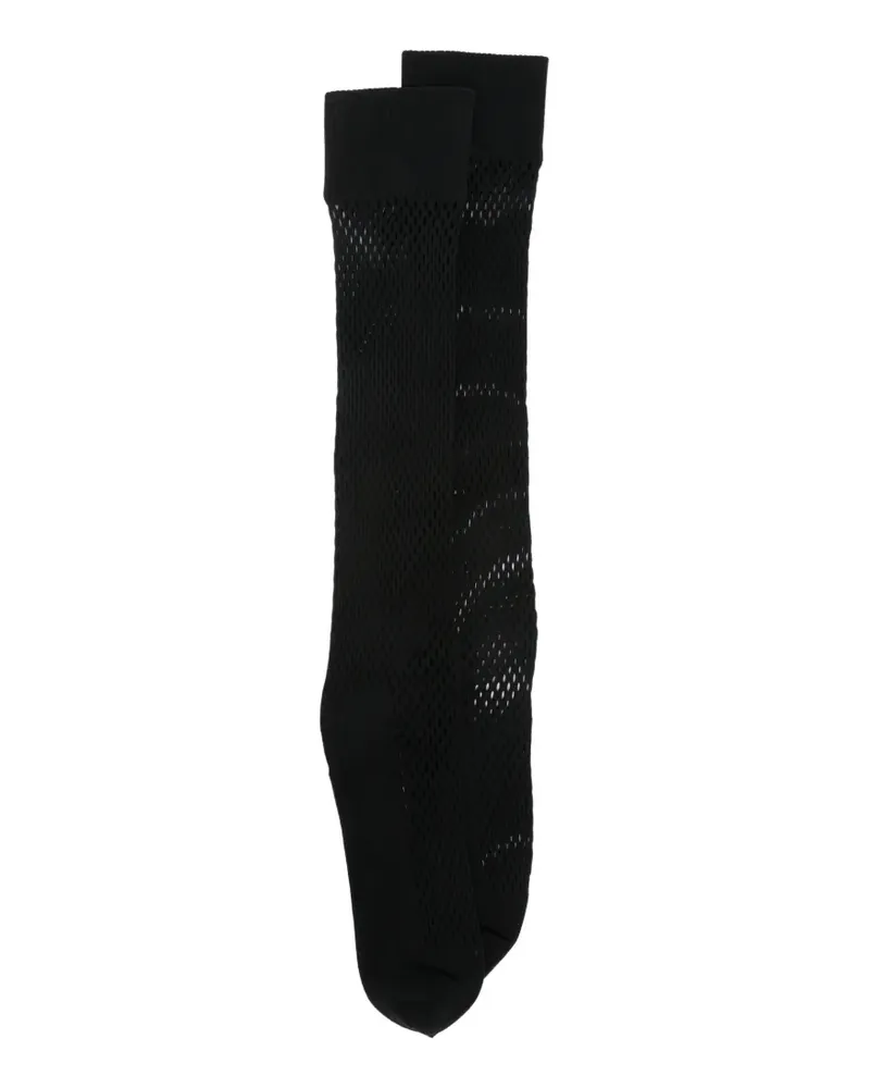Comme des Garçons Gestrickte Socken - Schwarz Schwarz