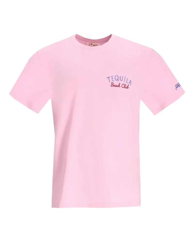MC2 Saint Barth Portland graphic-print T-shirt - Rosa Rosa