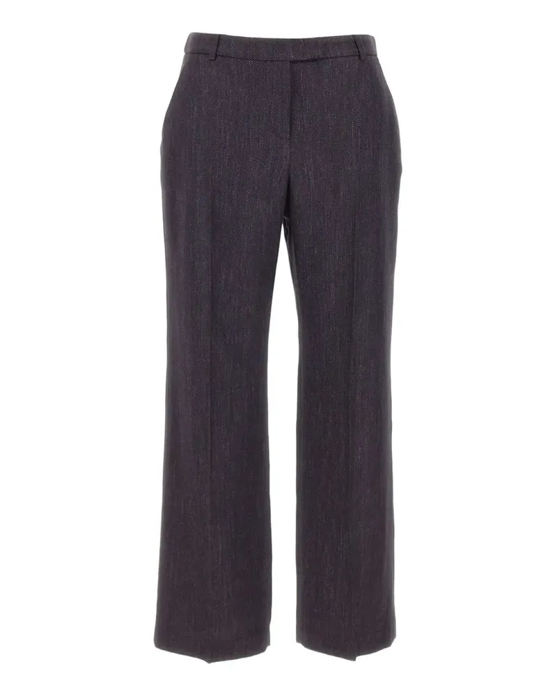 Eleventy pressed-crease straight-leg trousers - Grau Grau