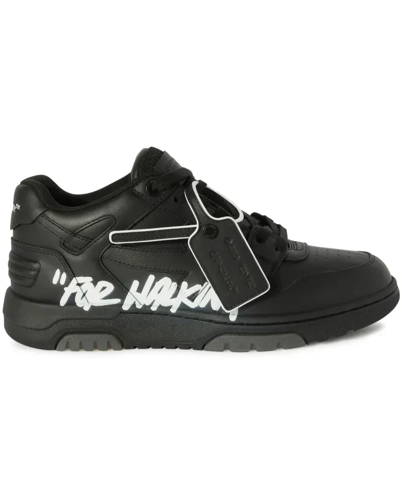 OFF-WHITE Out of Office For Walking Sneakers - Schwarz Schwarz
