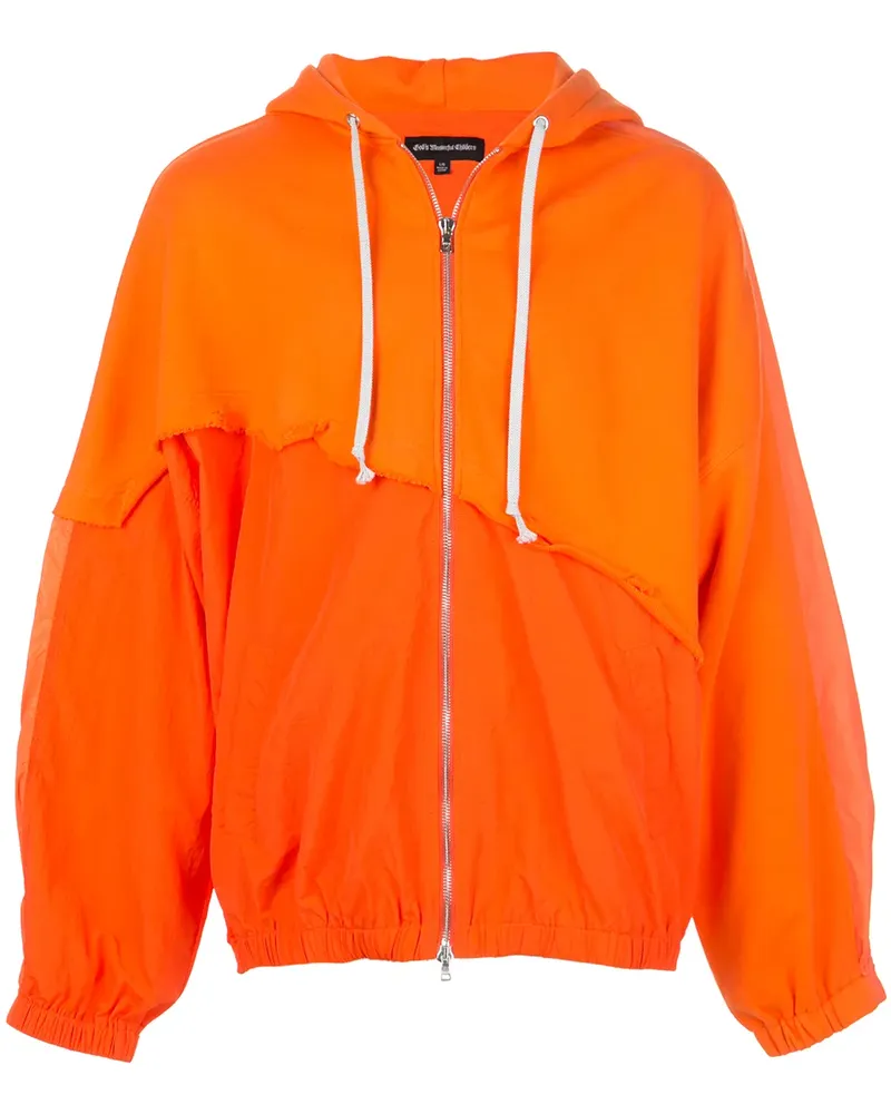 God's Masterful Children Terry' Sportjacke - Orange Orange
