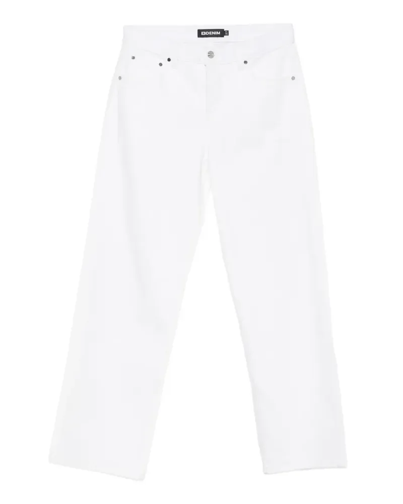 EB Denim belt-loop baggy jeans - Weiß Weiß