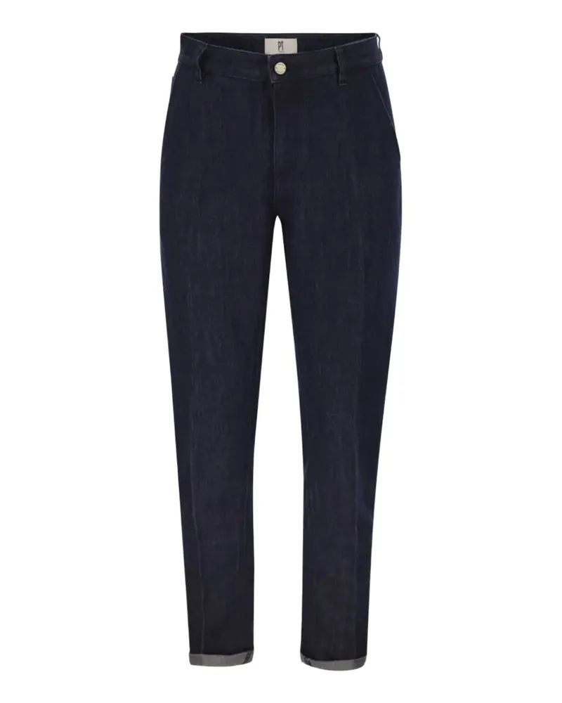 PT TORINO Indigo Hose aus Baumwolle - Blau Blau