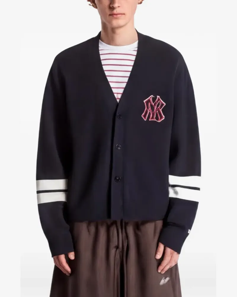 New Era MLB New York Yankees knit cardigan - Blau Blau