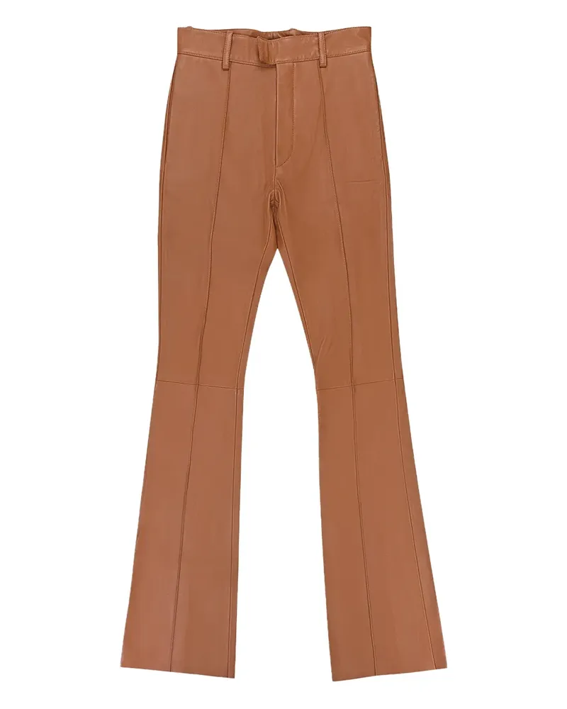 Amiri Hose aus Leder - Braun Braun