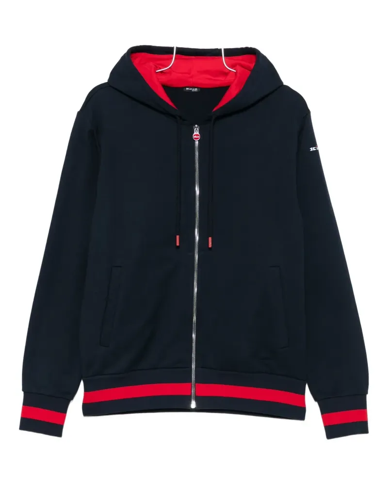 Kiton Jogginganzug mit Kontrastbändern - Blau Blau