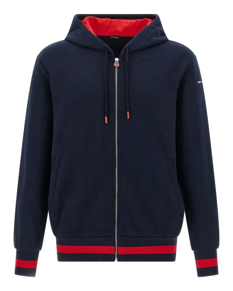 Kiton Jogginganzug mit Kontrastbändern - Blau Blau