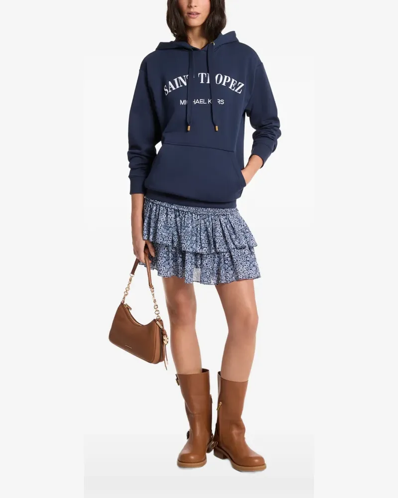 Michael Kors hooded classic hoodie - Blau Blau