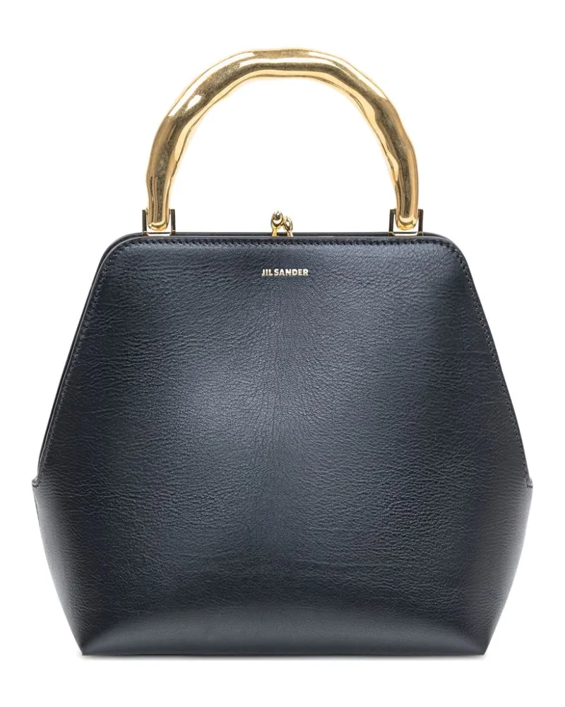 Jil Sander Goji Square Tote Bag - Schwarz Schwarz