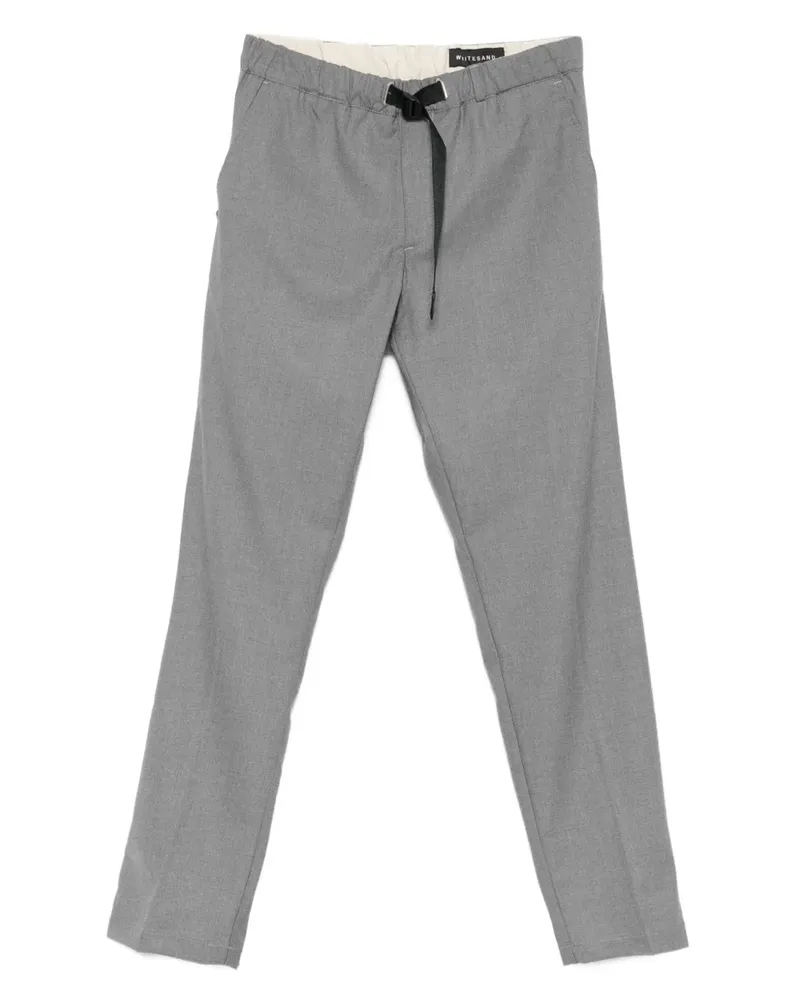 PLAN C Hose mit Kordelzug - Grau Grau