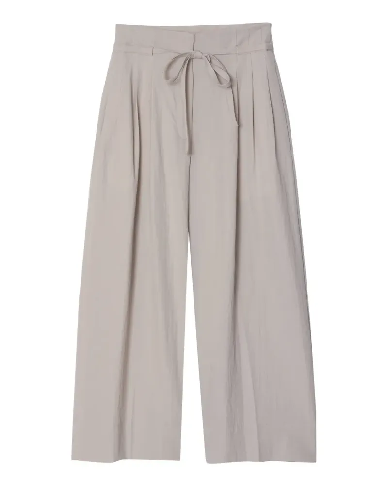3.1 phillip lim pleated cropped trousers - Nude Nude