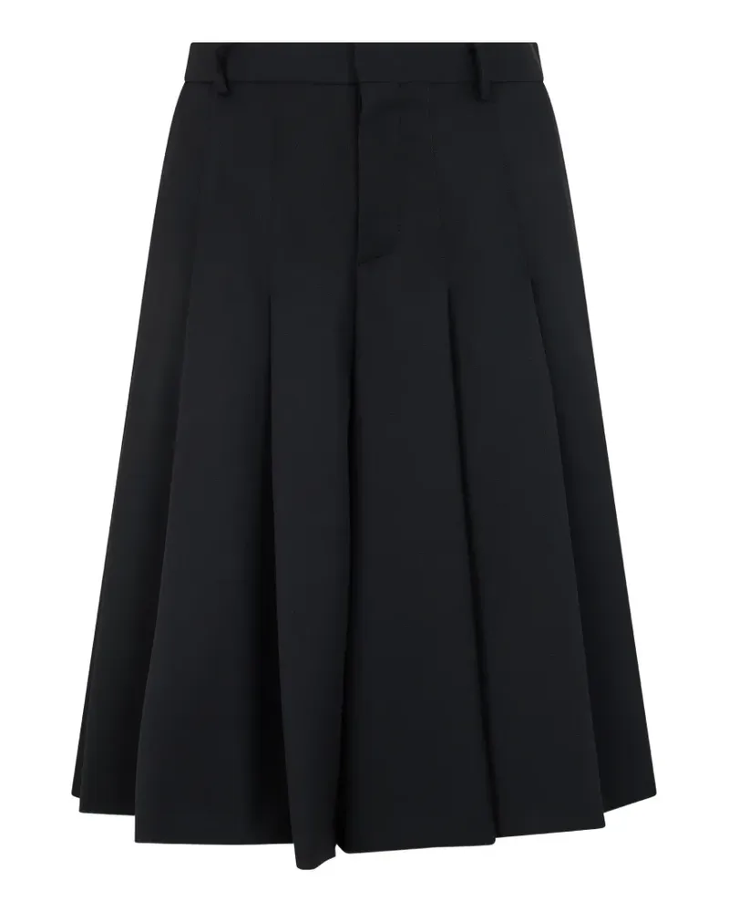 Moschino pleated shorts - Schwarz Schwarz