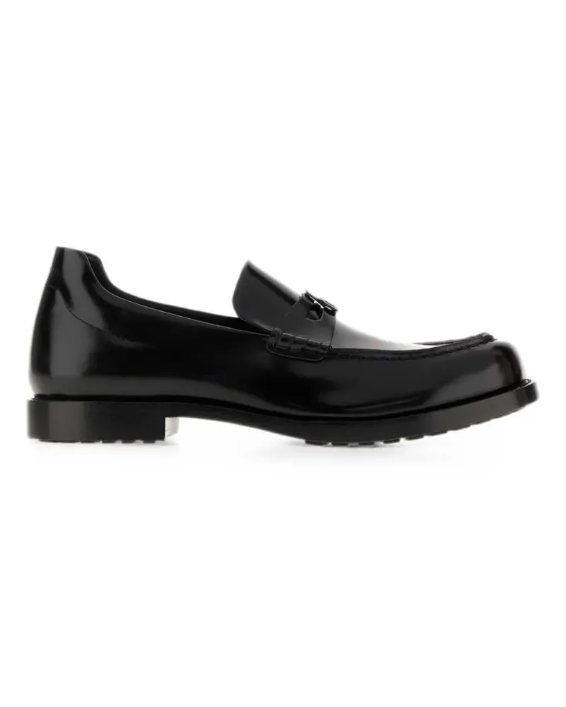 Balenciaga Comfy logo-plaque loafers - Schwarz Schwarz