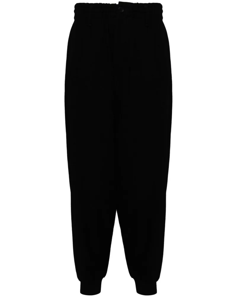 Yohji Yamamoto Hose mit Eingrifftaschen - Schwarz Schwarz