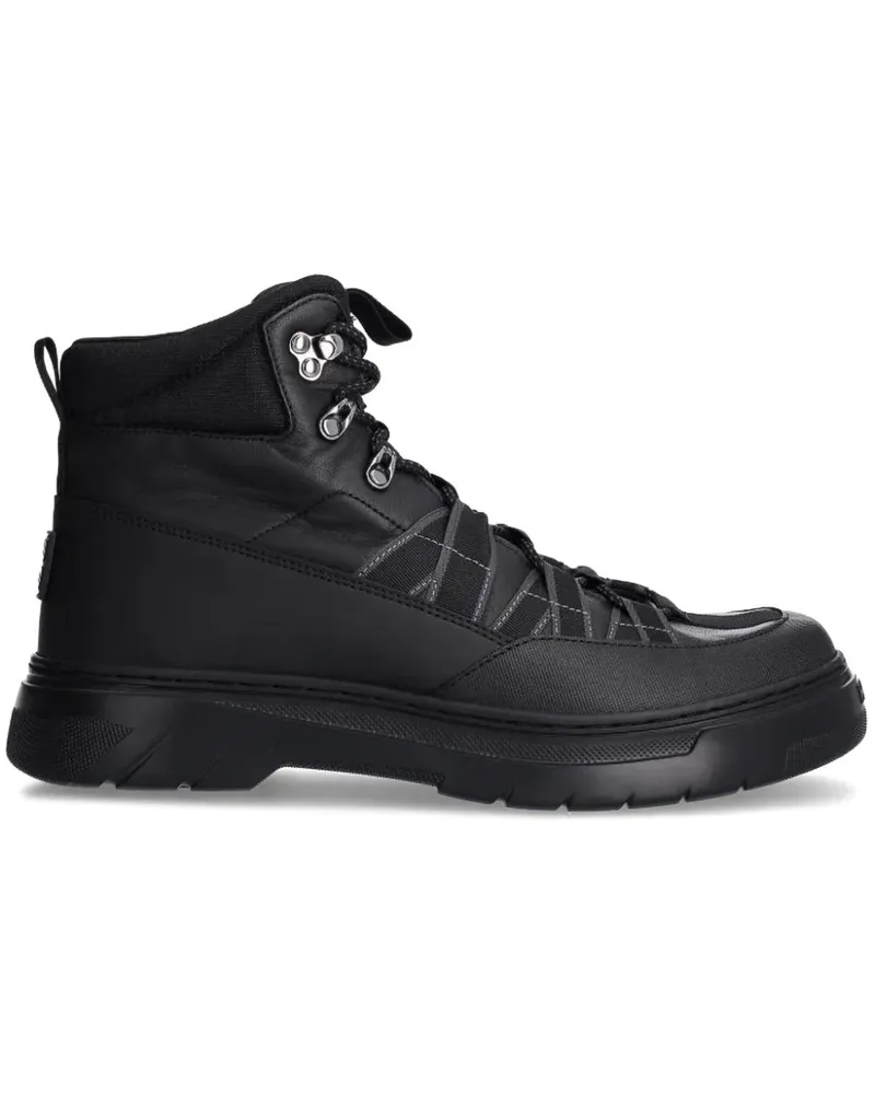HUGO BOSS Urian Stiefel - Schwarz Schwarz