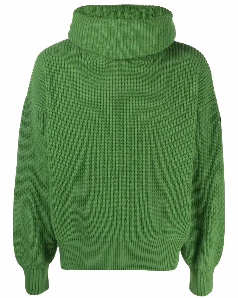 Palm Angels x Moncler Rollkragenpullover - Grün Grün