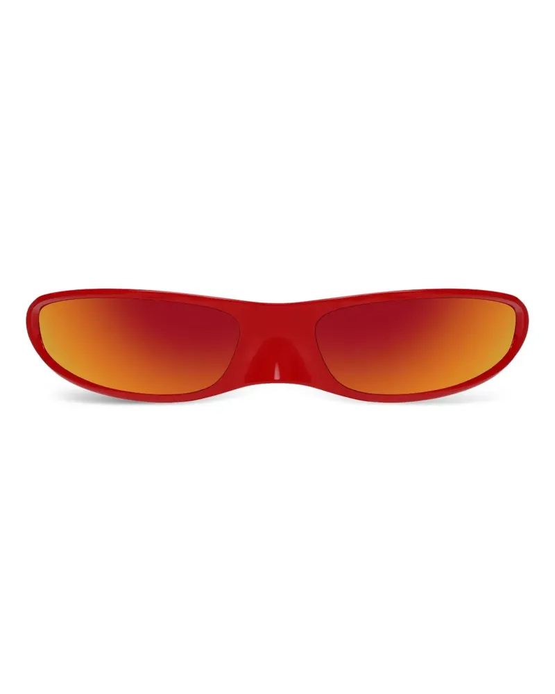 Balenciaga Blade Sonnenbrille - Rot Rot