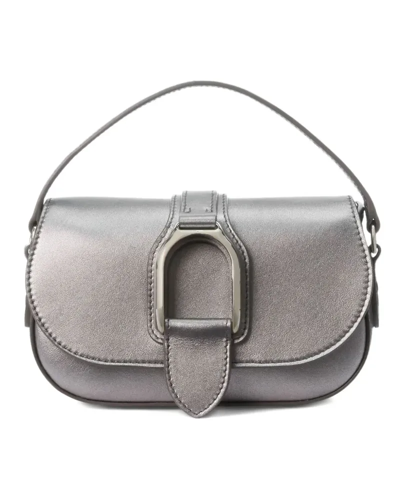 Ralph Lauren Wellington Umhängetasche mit Schnallendetail - Silber Silber