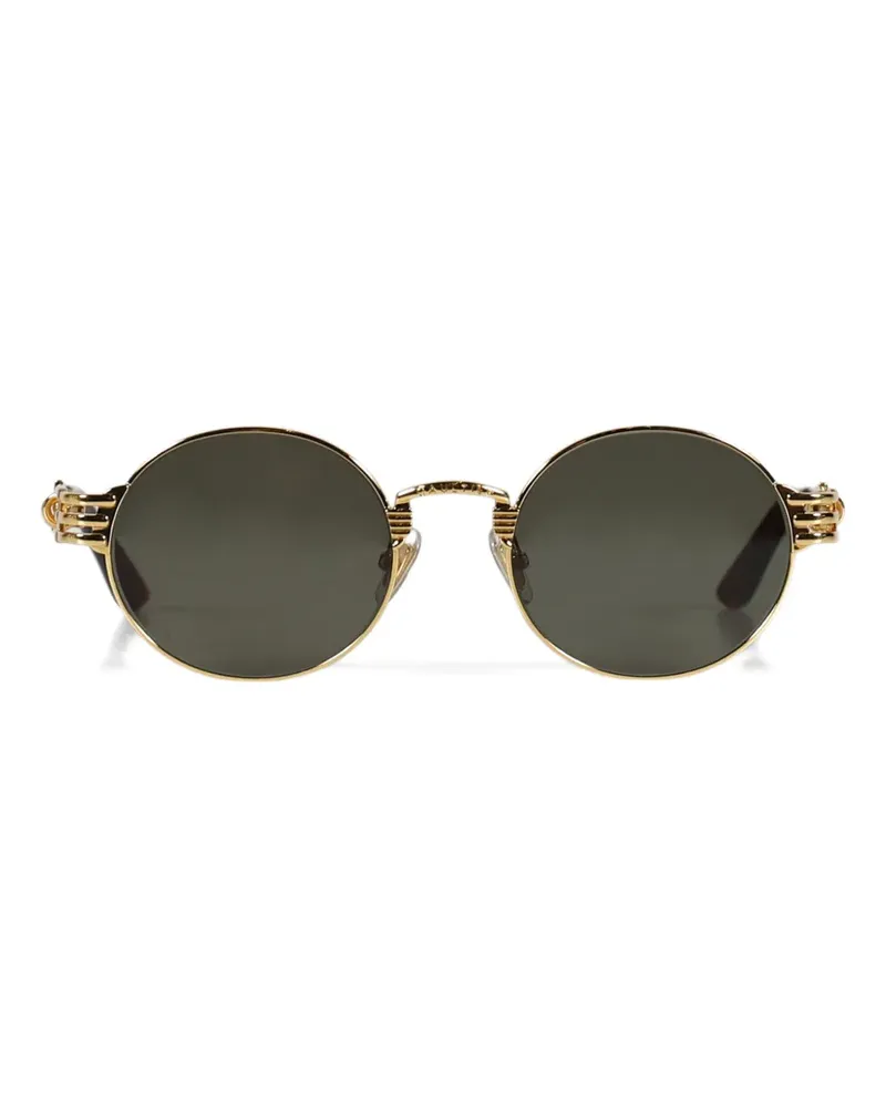 Jean Paul Gaultier oval-frame sunglasses - Gold Gold