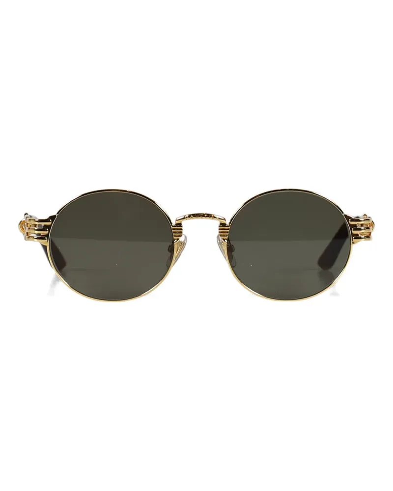 Jean Paul Gaultier oval-frame sunglasses - Gold Gold