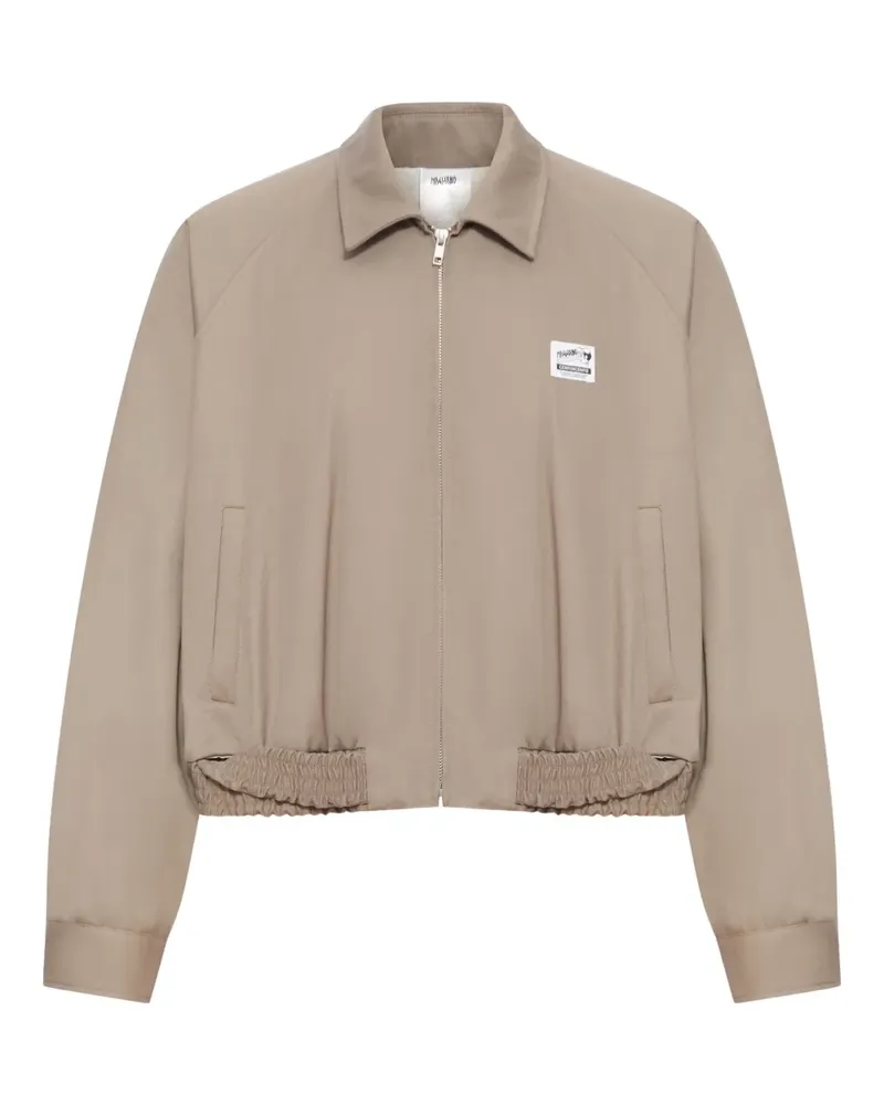 Magliano Jacke mit gewebtem, elastischem Saum - Braun Braun