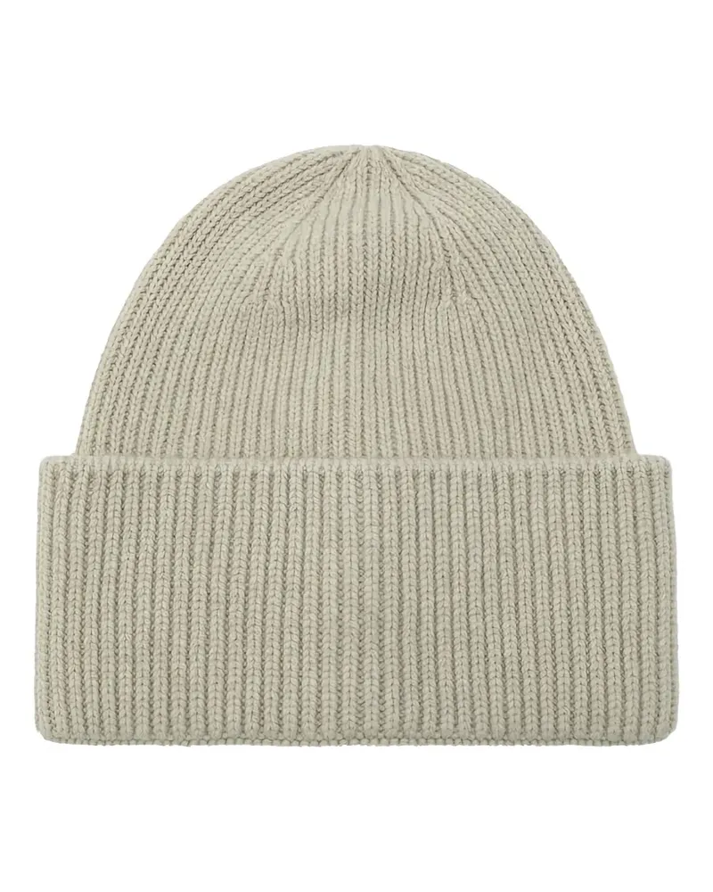 Destin ribbed-knit beanie hat - Nude Nude