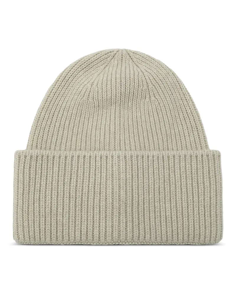 Destin ribbed-knit beanie hat - Nude Nude