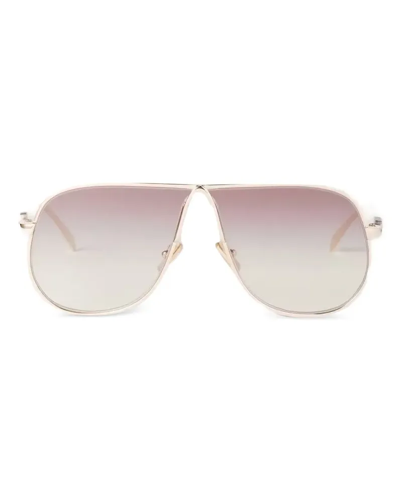 Miu Miu Sonnenbrille mit Farbverlauf - Gold Gold