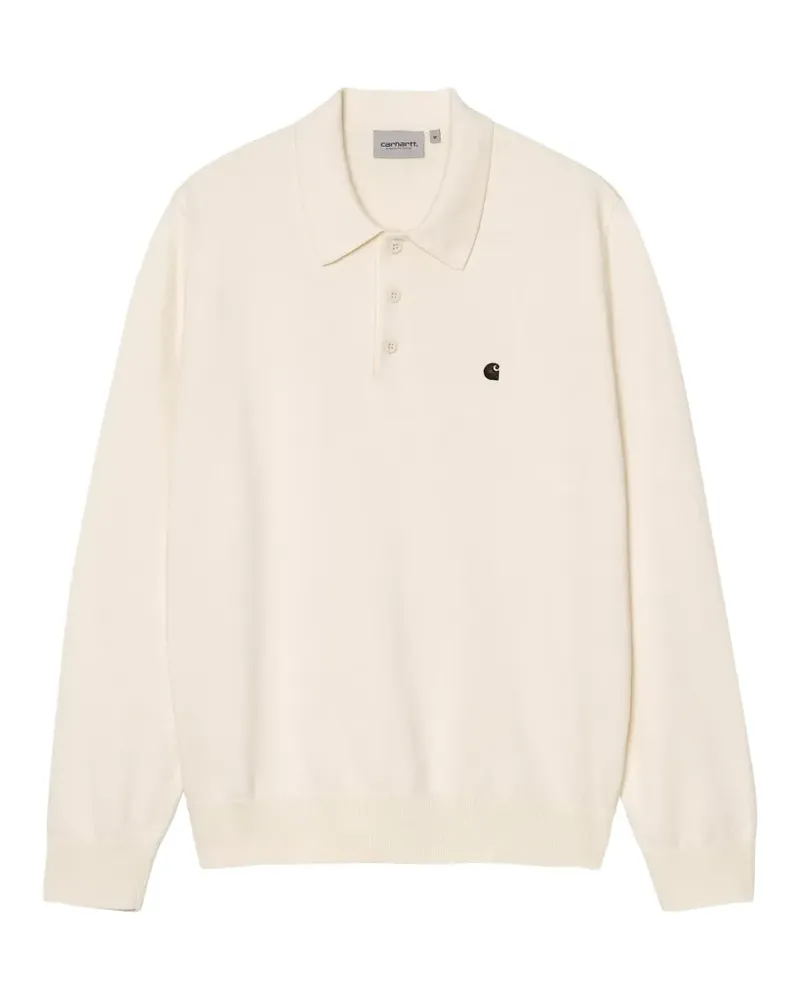 Carhartt WIP Madison long-sleeve polo shirt - Nude Nude